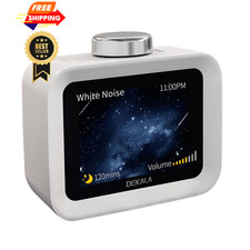 Dekala AuraDot White Noise Sound Machine for Sleep Square,