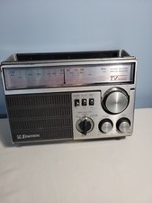 Vintage Emerson PM3915 AM/FM TV Sound Portable Radio - TESTED WORKING