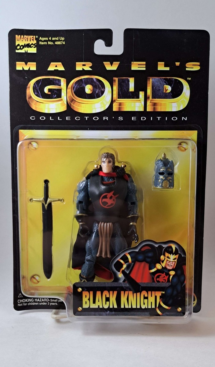 Marvel's Gold Black Knight & Taskmaster Action Figure ToyBiz Toy
