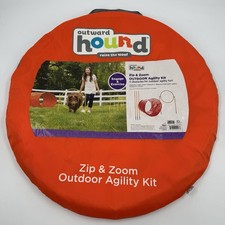 Outward Hound Outdoor Agility Kit 42003 Dog Training 3 Obstacle Course Kit NEW