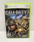 Call of Duty 3 (Microsoft Xbox 360) Complete w/Manual