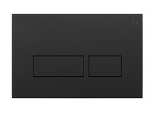 PROFLUSHB Crosswater MPRO Matte Black Flush Plate