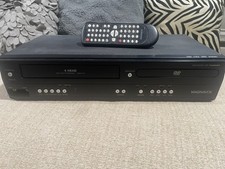 Magnavox DV220MW9 DVD VCR Combo Player w/ Remote  Cables tested works