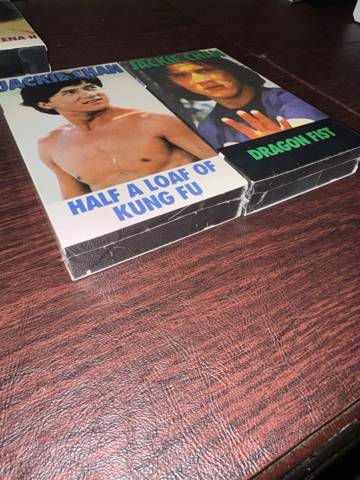 Lot Of 10 Jackie Chan VHS Lo Wei Kung Fu Movies 70s 80s Bruce Lee Foto 3 de 4