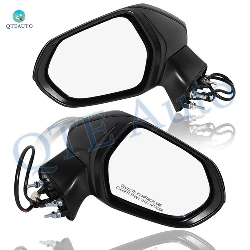 LH-RH Power Non-Heated Manual Folding View Mirror For 2020-2024 Toyota Corolla 2