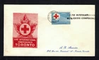 Canada #317, 1952 4¢ Red Cross, Alexandre cachet FDC