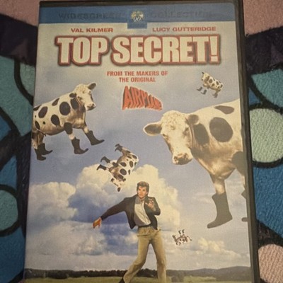 Paramount Pictures Top Secret! DVD Val Kilmer Lucy Gutteridge Widescreen Edition