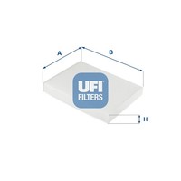 UFI Innenraumfilter 53.273.00 Partikelfilter FüR KIA Soul PS 2 Crdi 128 136 Cvvt