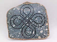 Stonehenge Bluestone Healing Tile Rare Piece, Hand Crafted Crystal Preseli stone