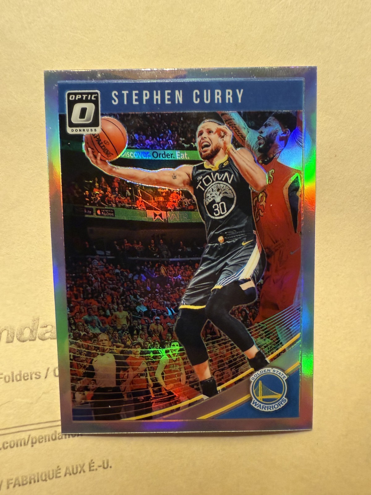 2018-19 Panini Donruss Optic - Stephen Curry #2 Holo Prizm