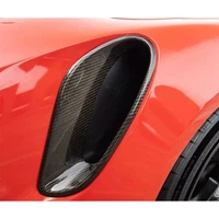 Carbon Fiber Rear Fender Vent Cover for Porsche 911 991 Turbo 12-19 GT3 RS 991.1 (For: Porsche 911)