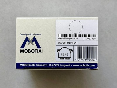 MOBOTIX MX-OPT-Input1-EXT - MX-Input-Box - unbenutzt NEU in OVP