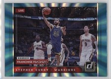 2021-22 Panini Donruss Franchise Features Holo Teal Laser Stephen Curry #18 oh4