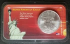 1999 $1 American Silver Eagle Dollar in a Littleton Holder