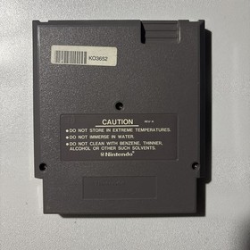 Nintendo Ice Hockey NES NTSC-U/C Sports Series Game Cartridge
