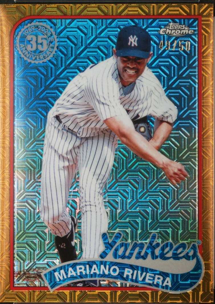 2024 Topps Series 2 - 1989 Topps Chrome Silver Pack Mojo Mariano Rivera ...