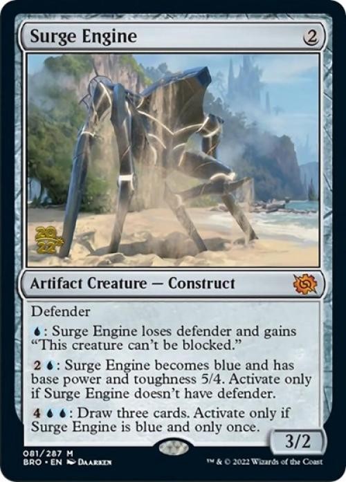 Surge Engine -Foil Light Play MTG Promos: Prerelease Cards