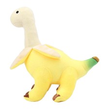 Banana Brontosaurus Plush Toy Soft Stuffed Di...