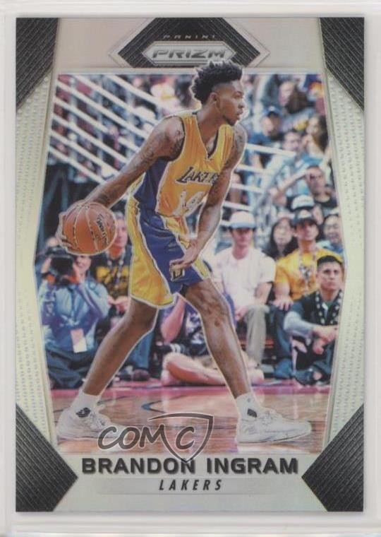 2017-18 Panini Prizm Silver Prizm Brandon Ingram #284 0e1t