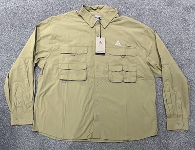 Nike ACG Dri-Fit ADV Orb Weaver Utility Shirt Multi Pocket - HJ2465 297 - XL