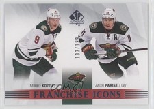 2015-16 SP Authentic Franchise Icons 133/199 Mikko Koivu Zach Parise #176 0ll