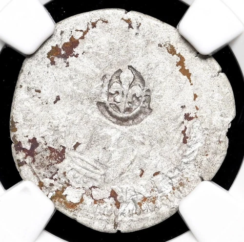 1640 France American Colonies French SILVER 15D 15 Deniers Colonial Coin, NGC VF