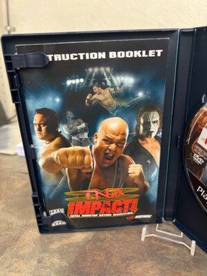 TNA IMPACT! TOTAL NONSTOP ACTION WRESTLING (SONY PS2) COMPLETE