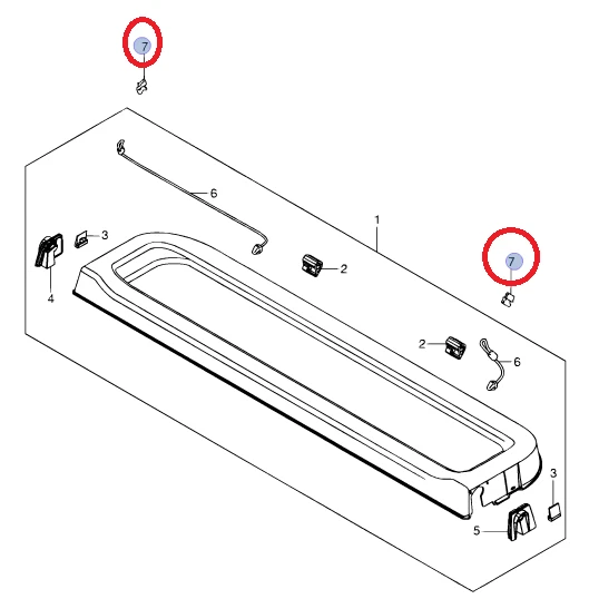Suzuki swift parcel shelf clips deals