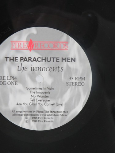 The Parachute Men The Innocents 12" vinyl - Picture 7 of 7