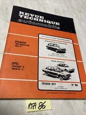 Revue technique Opel ASCONA