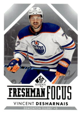 2023-24 SP Authentic #FF-34 Vincent Desharnais Freshman Focus