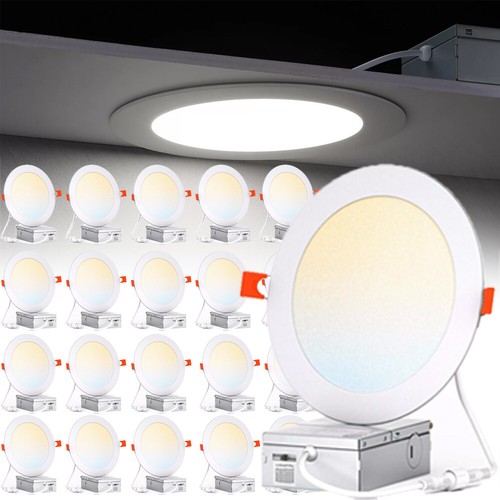 1 Pack 6 Inch 12W 5CCT LED Ceiling Lights Downlights Dimmable with Junction Box - Bild 12 von 20