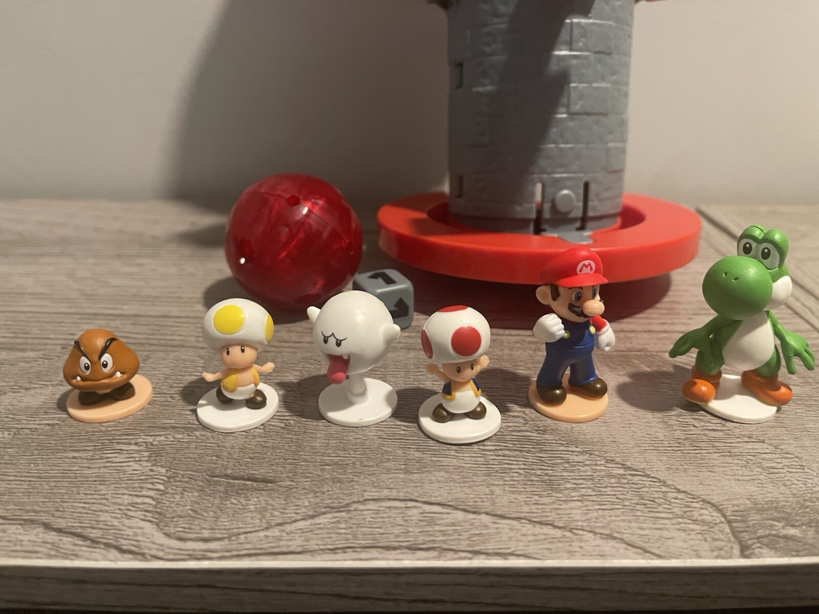 Super Mario Blow Up Shaky Tower Balancing Game With 6 Figures