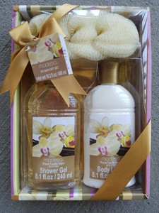 vanilla shower set