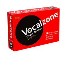 Vocalzone Throat Pastilles Helps Keep A Clear Voice Original 24 Pastilles