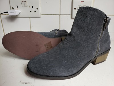 grey flat boots uk