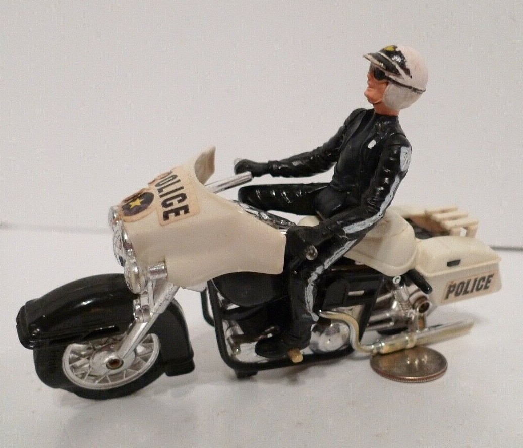 Vintage Kenner 1973 Turbo Tower of Power TTP Motorcycle POLICE