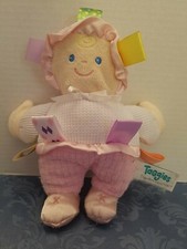 MARY MEYER BABY PLUSH DOLL FIGURE BABY NURSERY TAGGIES SIGNATURE COLLECTION