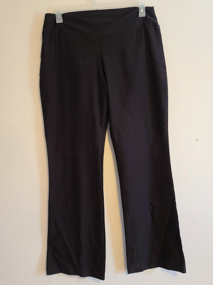 maurices black dress pants classic black wide leg pant