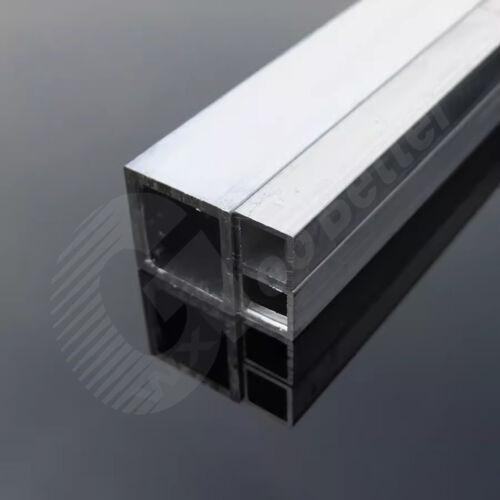 Aluminium Hollow Square Tube Pipe For Rc Car Airplane L=100~200mm Square Tube - Bild 1 von 4