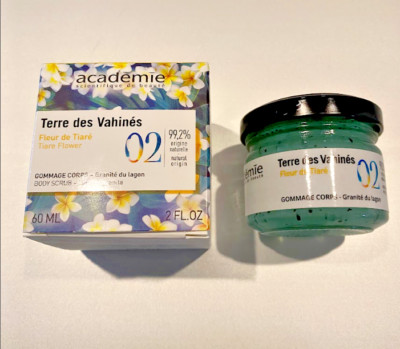 Academie Body Scrub Tiara Flower - Terre des Vahinés 60ml