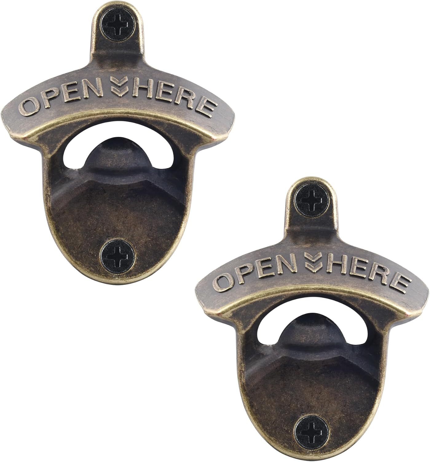 Retro Bottle Opener Wall Mounted Antique Bronze Table Mounted Beer Cap Opener St