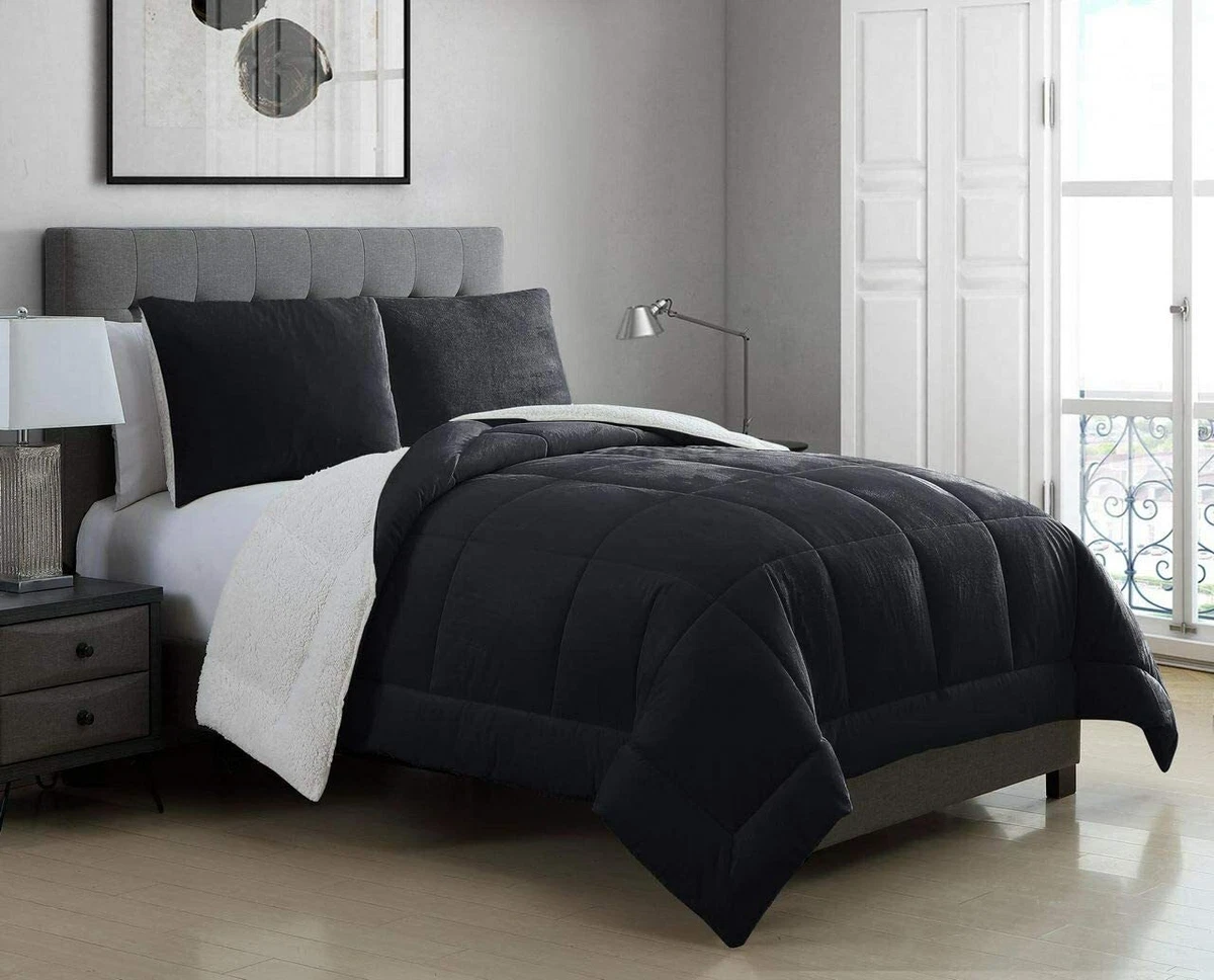 Thick sherpa comforter new arrivals