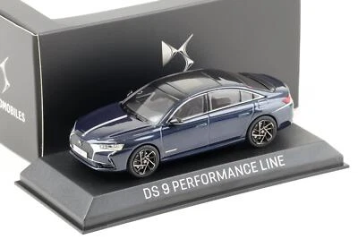 1:43 Norev Citroen DS Automobiles DS 9 Performance Line blue Midnight DEALER VER - Bild 1 von 3