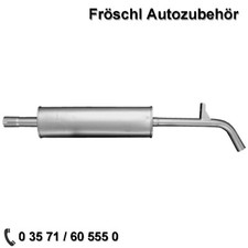 für Renault Clio III Grandtour 1,6i 16V 111Ps Mitteltopf Auspuff a*
