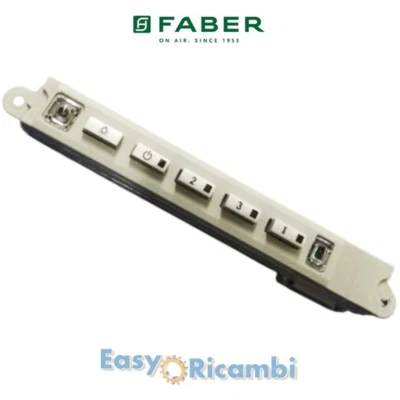 TASTIERA ELETTRONICA PANNELLO COMANDI CAPPA FABER VARIO 133.0386.936 ORIGINALE