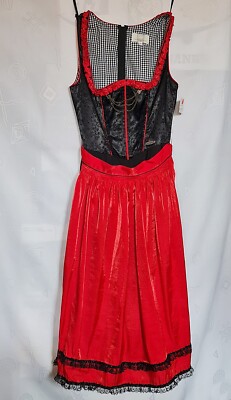 DRESS VINTAGE SPIETH&WENSKY TRACHTEN TYROL OKTOBERFEST DIRNDL WOMENS US 6 EU 34