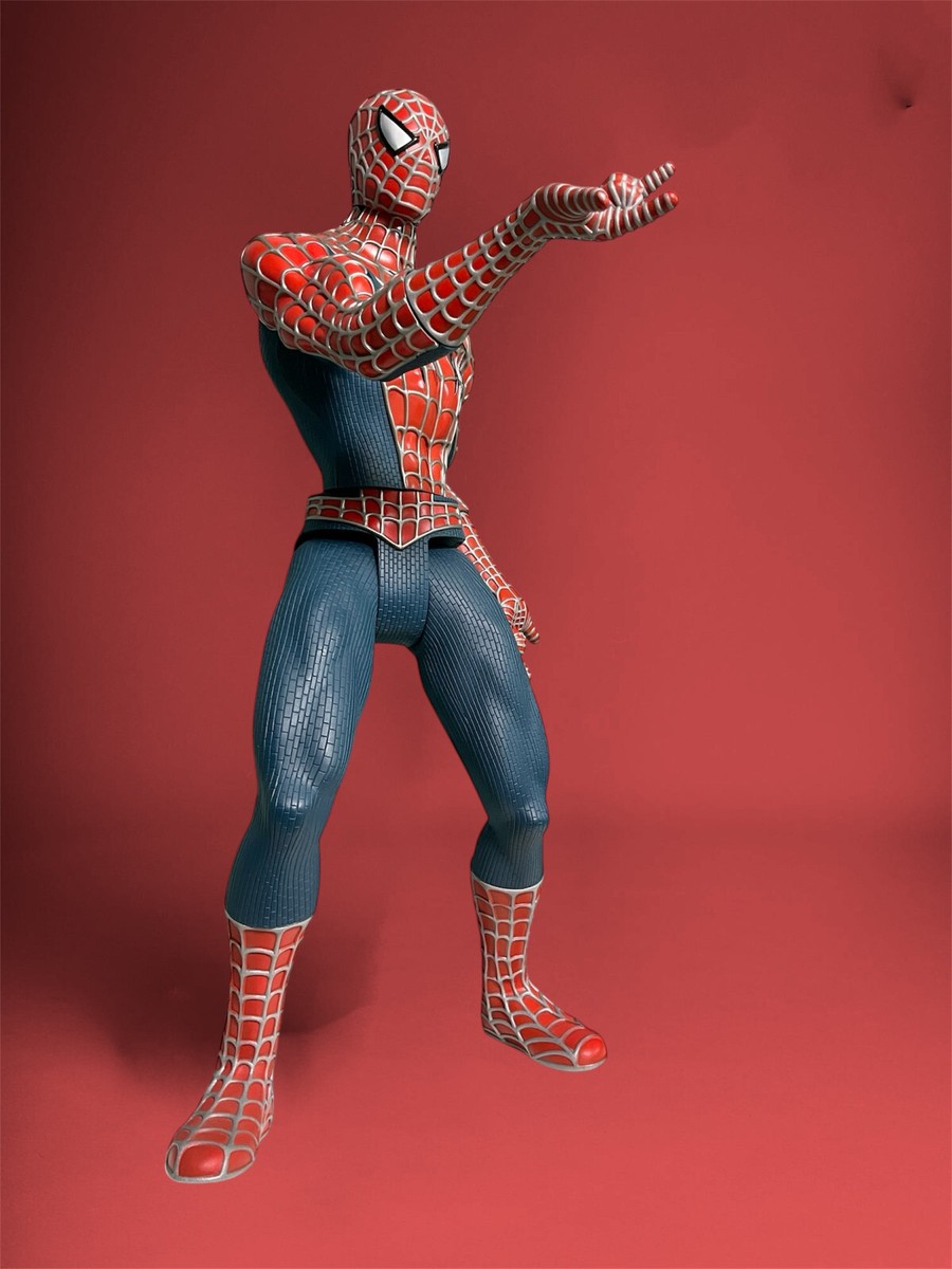BIG Size Spiderman 2 the movie MARVEL Poseable Action Figure 30In