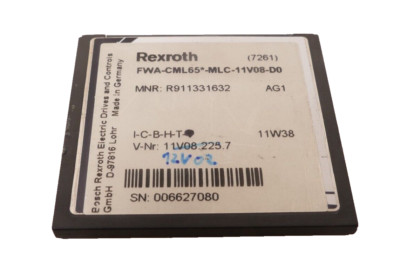 Bosch Rexroth FWA-CML65*-MLC-11V08-D0 | TRS Star CompactFlash | R911331632