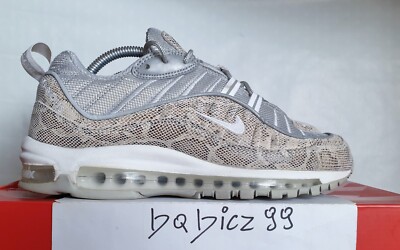 Nike Air Max 98 x Supreme Snakeskin 2015 8US/41EUR